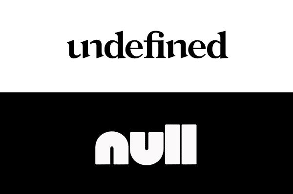 JavaScript中undefined与null的区别